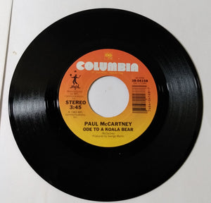 Paul McCartney Michael Jackson Say Say Say 7" Vinyl Columbia 1983 - TulipStuff
