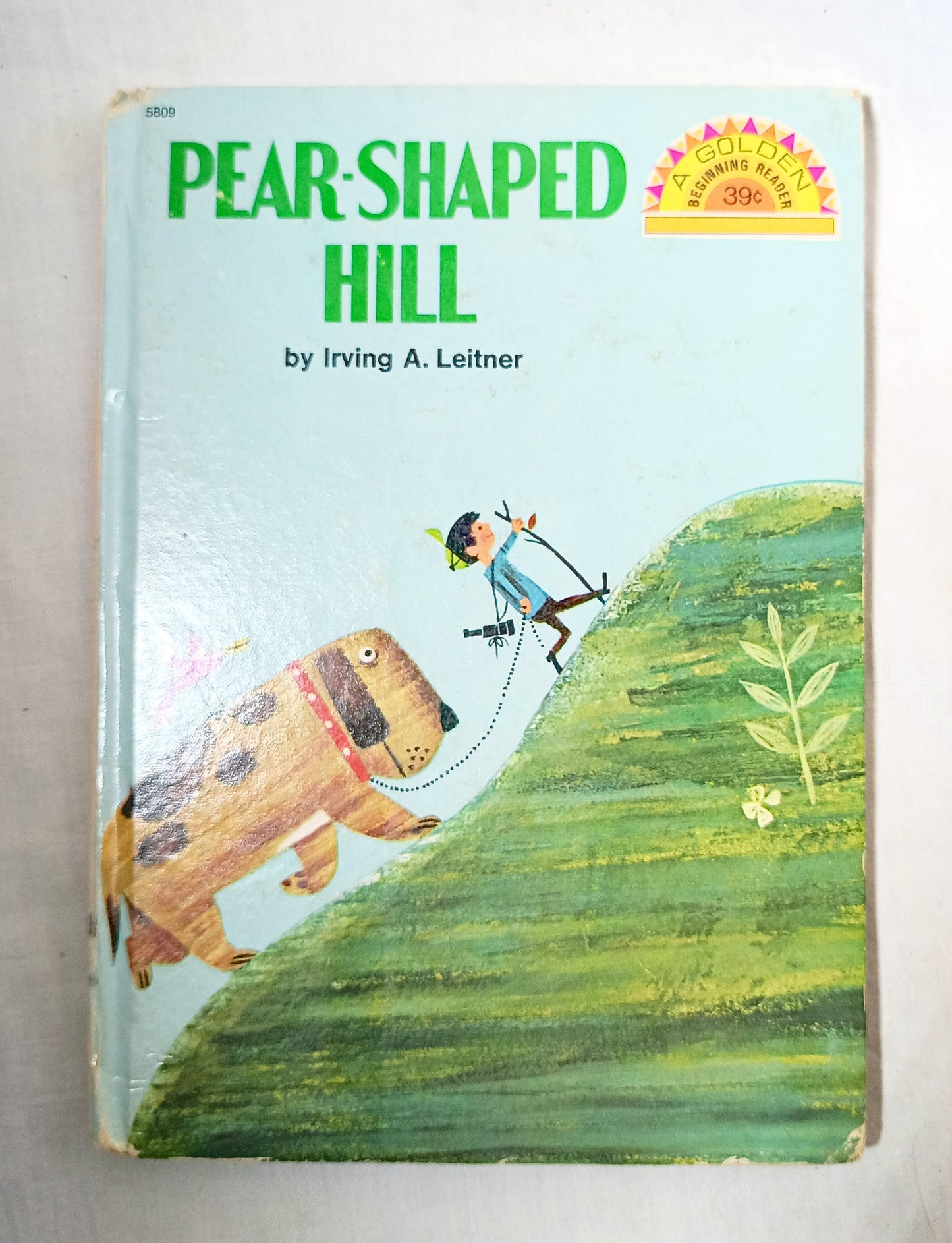 Pear-Shaped Hill Irving Leitner Golden Beginning Reader 1969 - TulipStuff