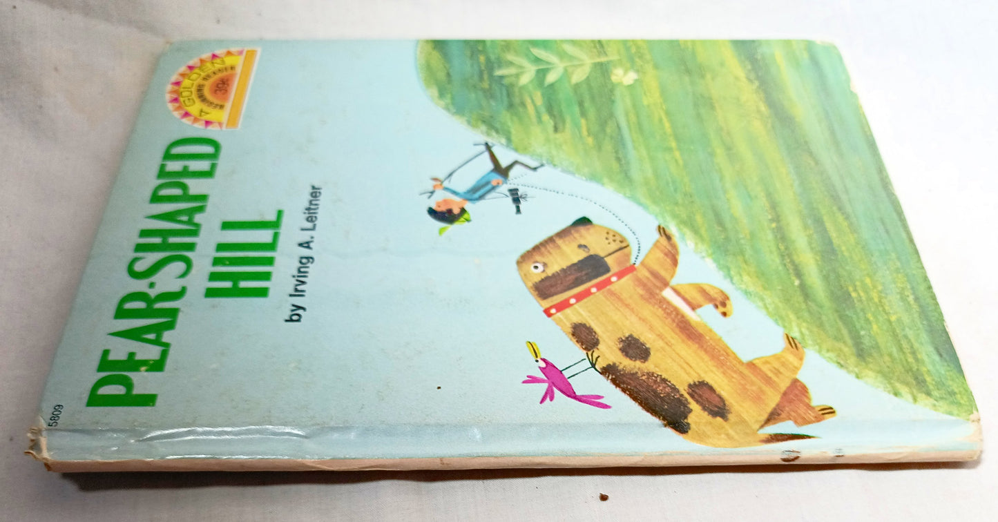 Pear-Shaped Hill Irving Leitner Golden Beginning Reader 1969 - TulipStuff