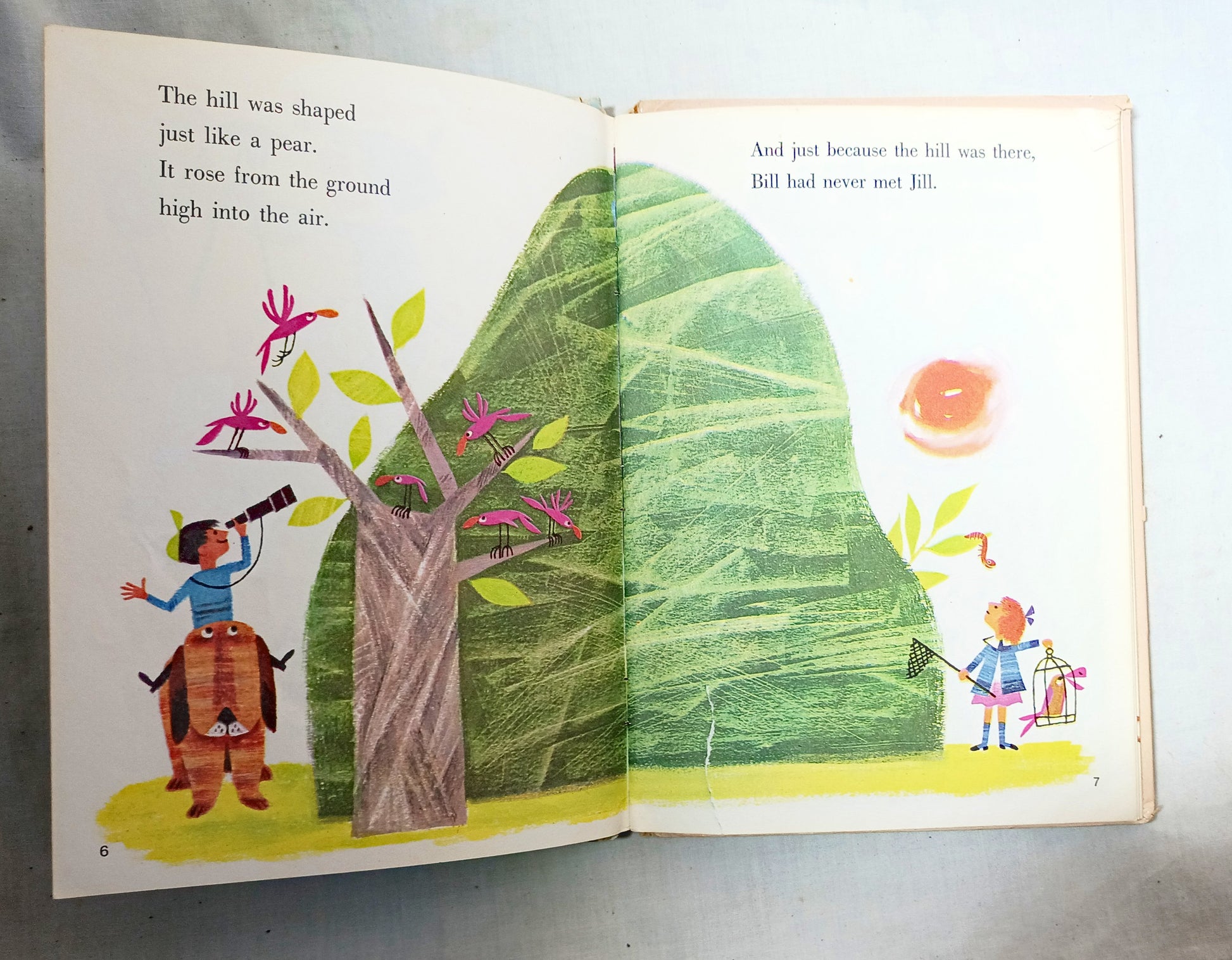 Pear-Shaped Hill Irving Leitner Golden Beginning Reader 1969 - TulipStuff