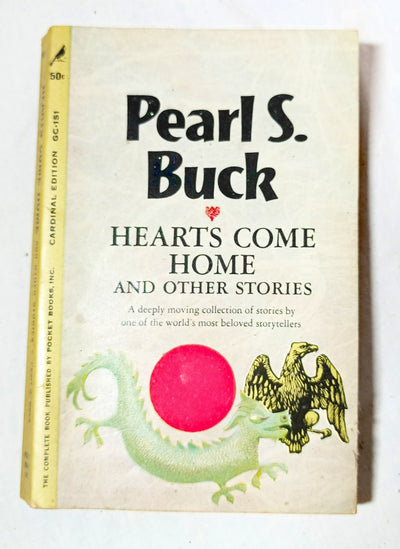 Pearl S Buck Hearts Come Home And Other Stories Pocket Books 1962 - TulipStuff