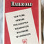 Pennsylvania Railroad New York Philadelphia Washington Timetable 1950 - TulipStuff