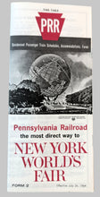 Load image into Gallery viewer, Pennsylvania Railroad Condensed Passenger Train Schedules 1964

