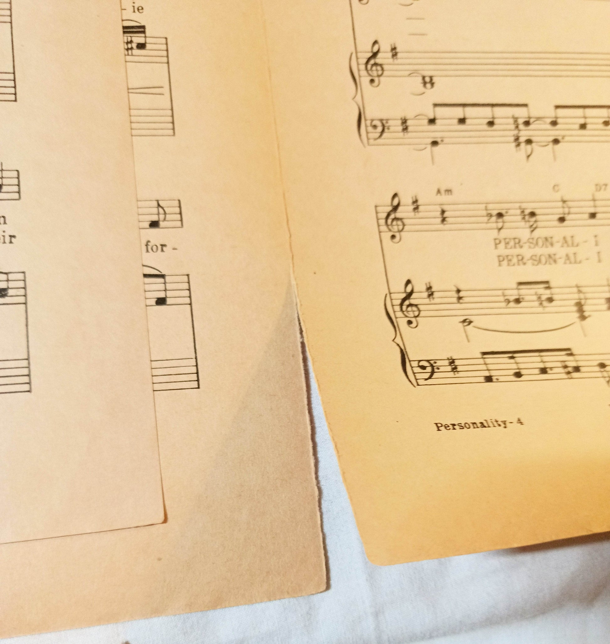 Personality Road To Utopia Bing Crosby Bob Hope Sheet Music 1945 - TulipStuff