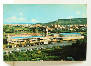 Pescara Italy Le Naiadi Sports Center View Of Swimming Pools 1960's - TulipStuff