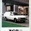 Peugeot 305 Fourgonnette Van Dealer Sales Brochure France 1982 - TulipStuff