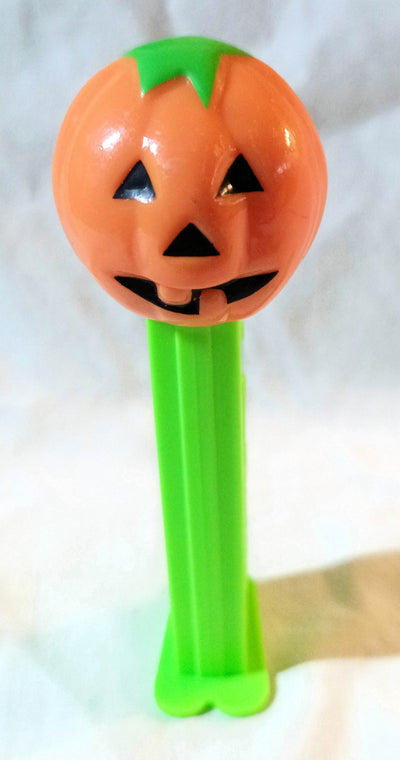 Pez Jack-O-Lantern Pumpkin Candy Dispenser Hungary 1991 - TulipStuff