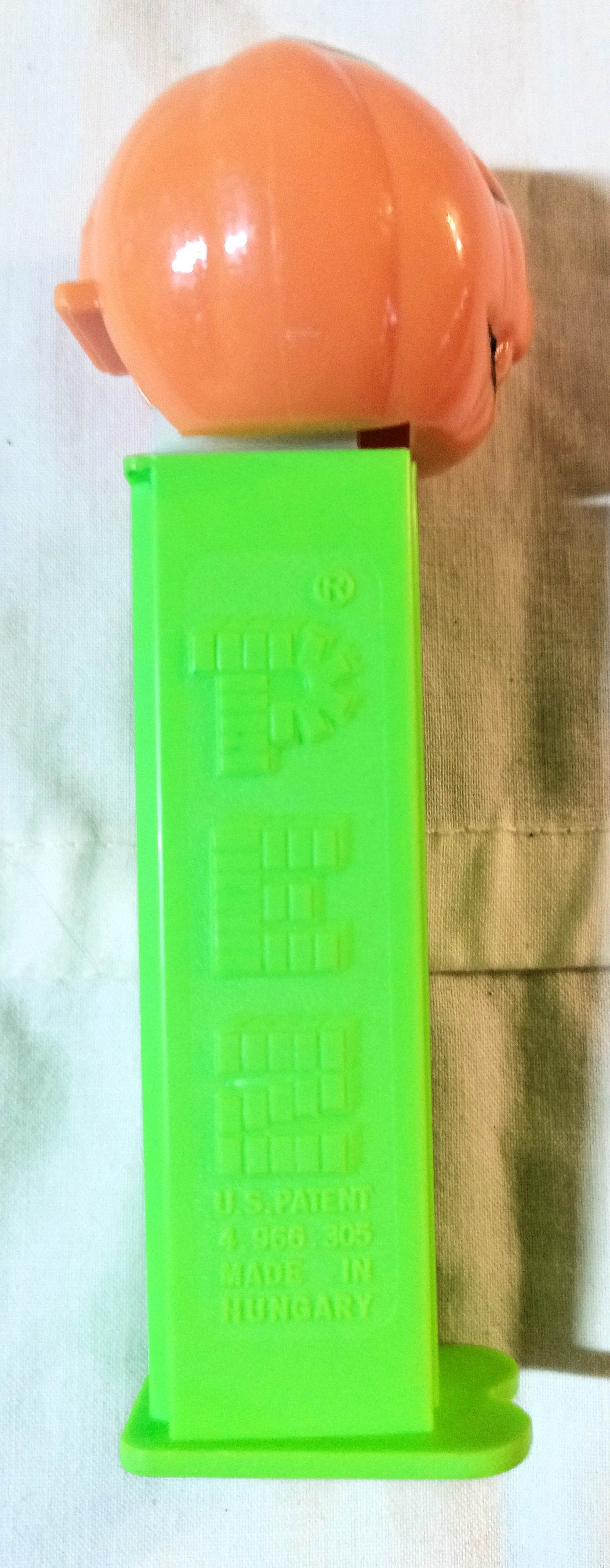 Pez Jack-O-Lantern Pumpkin Candy Dispenser Hungary 1991 - TulipStuff