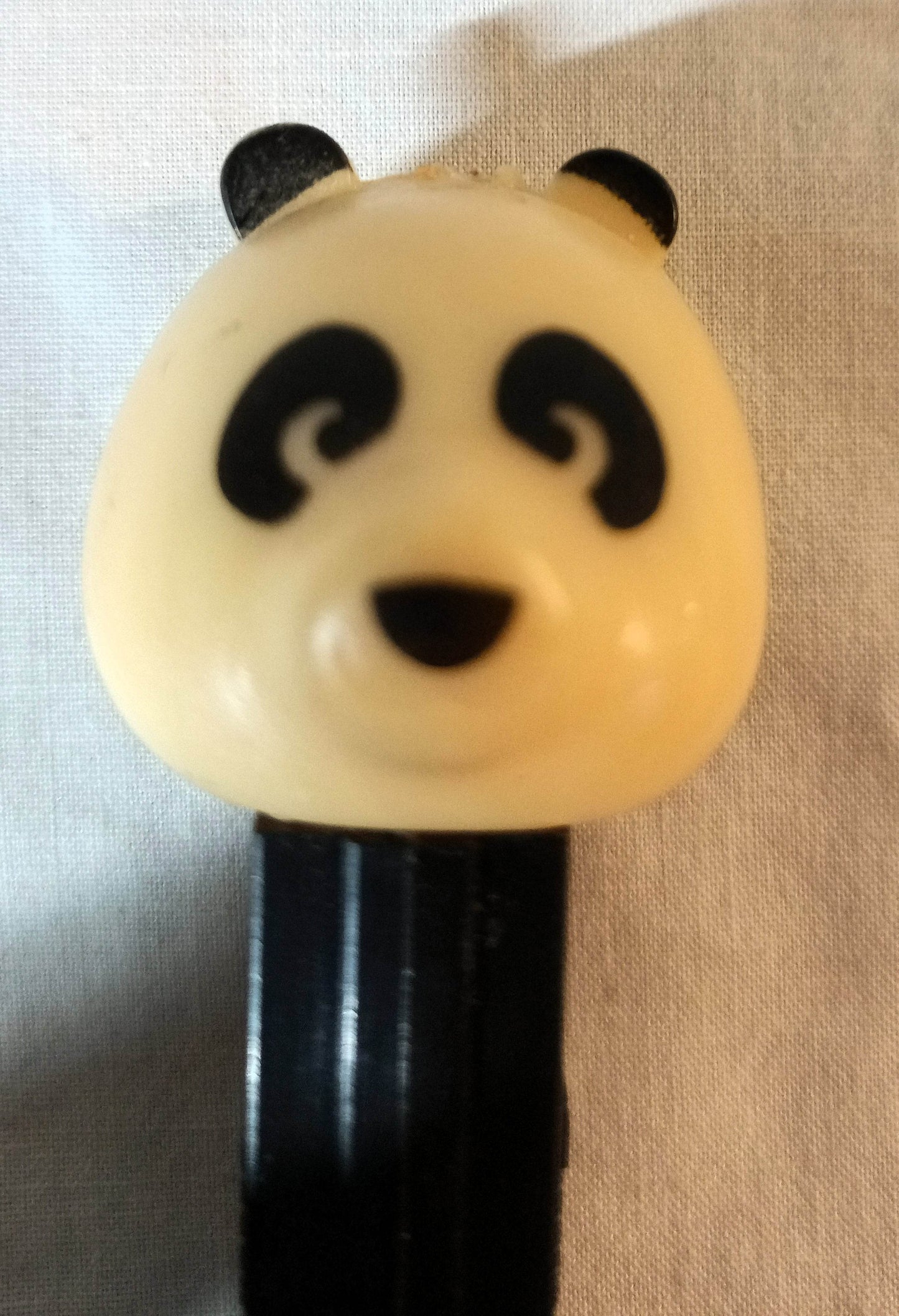Pez Animals Panda Black White Candy Dispenser Austria 1987 w/feet - TulipStuff
