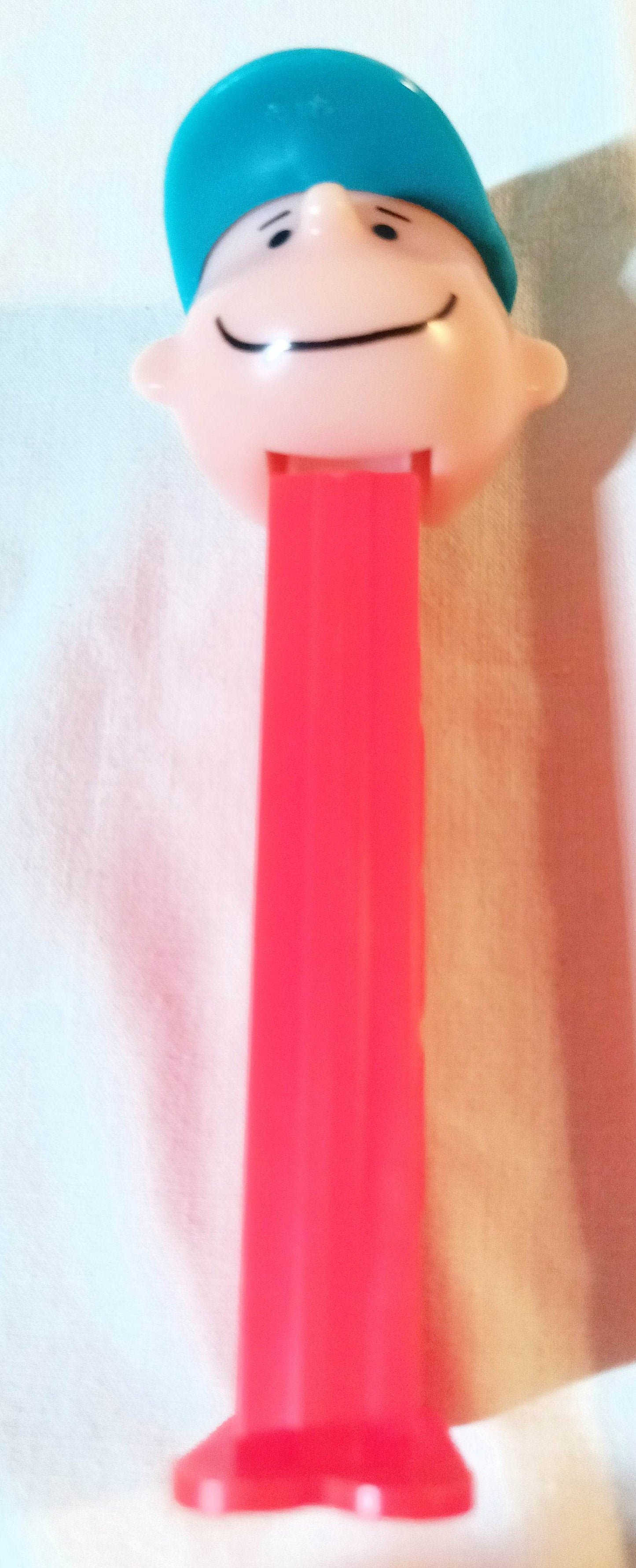 Pez Peanuts Charlie Brown Candy Dispenser Slovenia 2000 - TulipStuff