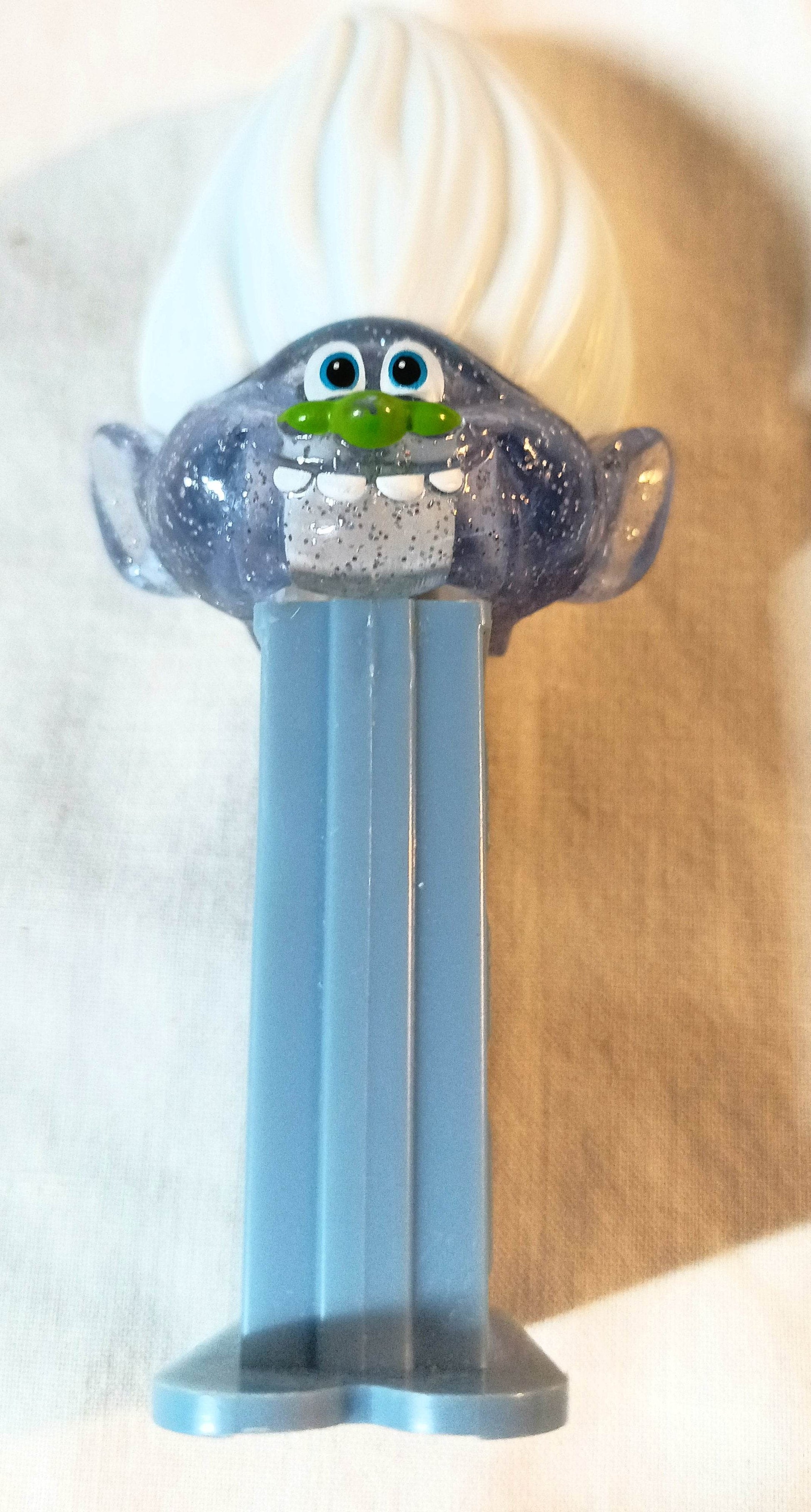 Pez Trolls Crystal Guy Diamond Mini Candy Dispenser 2016 - TulipStuff