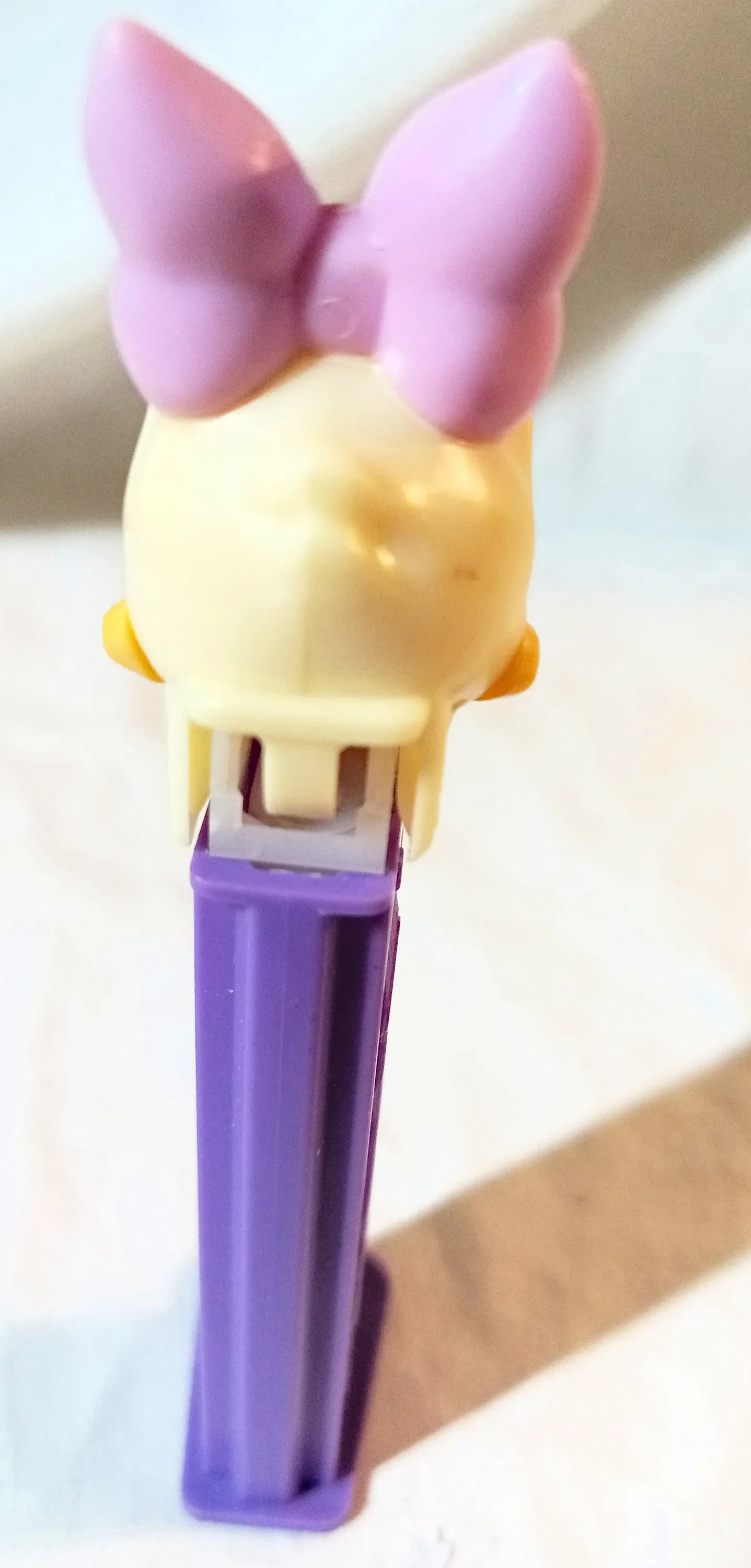 Pez Daisy Duck Candy Dispenser Purple Hungary 1997 - TulipStuff
