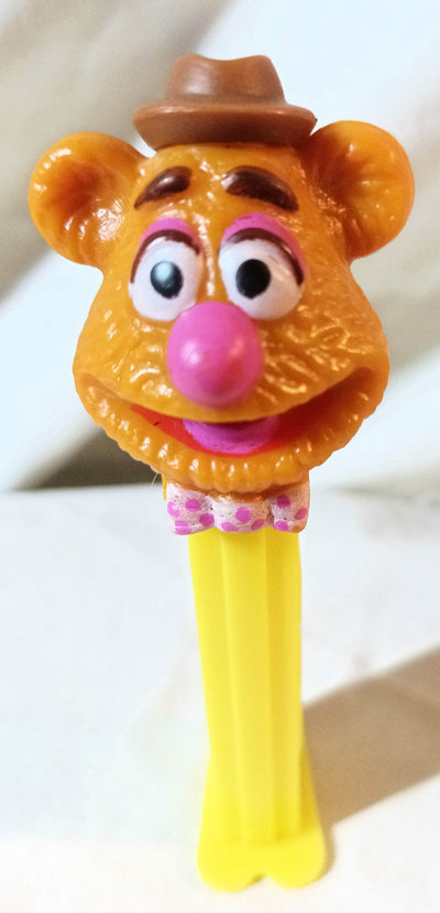 Pez Fozzie Bear Muppets Candy Dispenser Czech Republic 1991 - TulipStuff