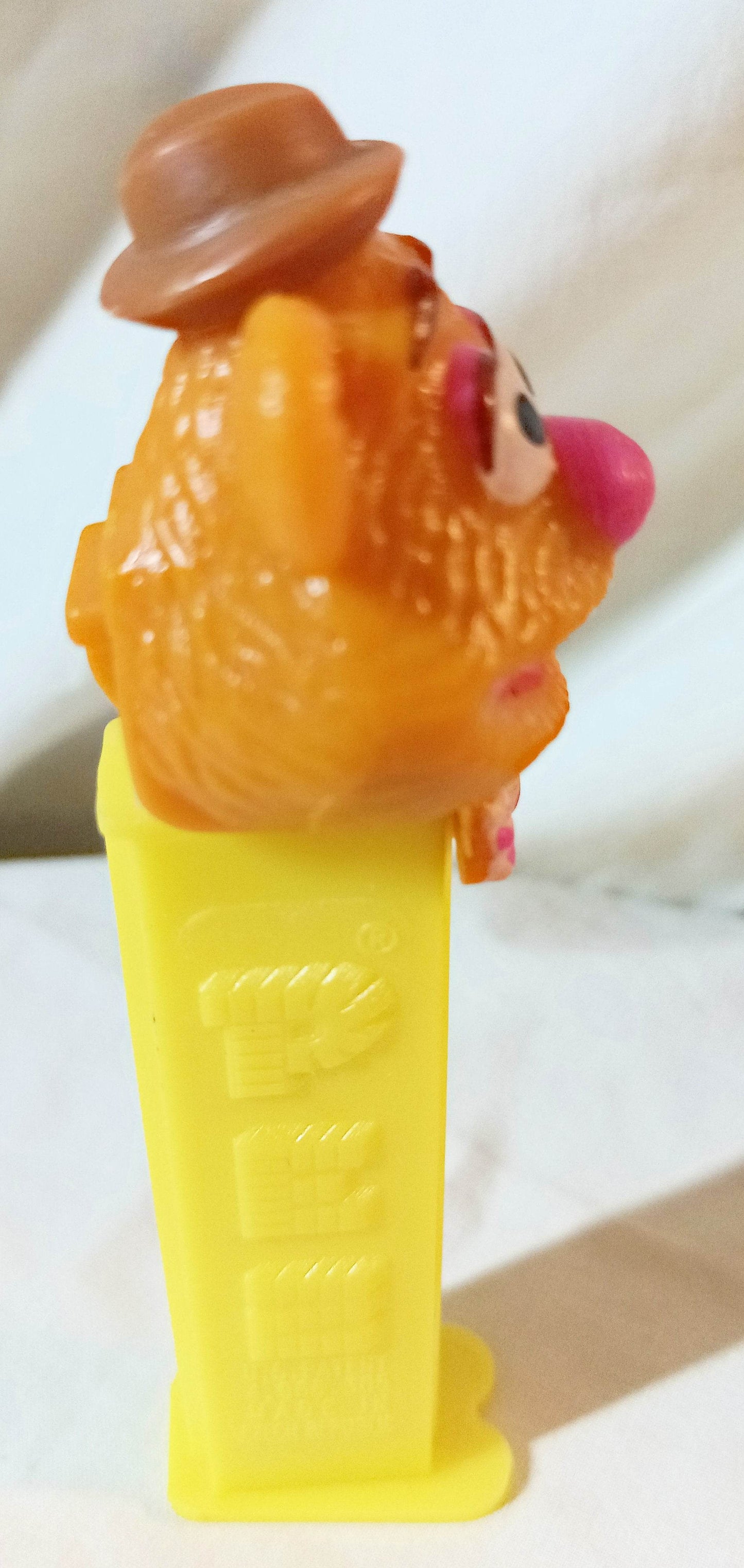 Pez Fozzie Bear Muppets Candy Dispenser Czech Republic 1991 - TulipStuff