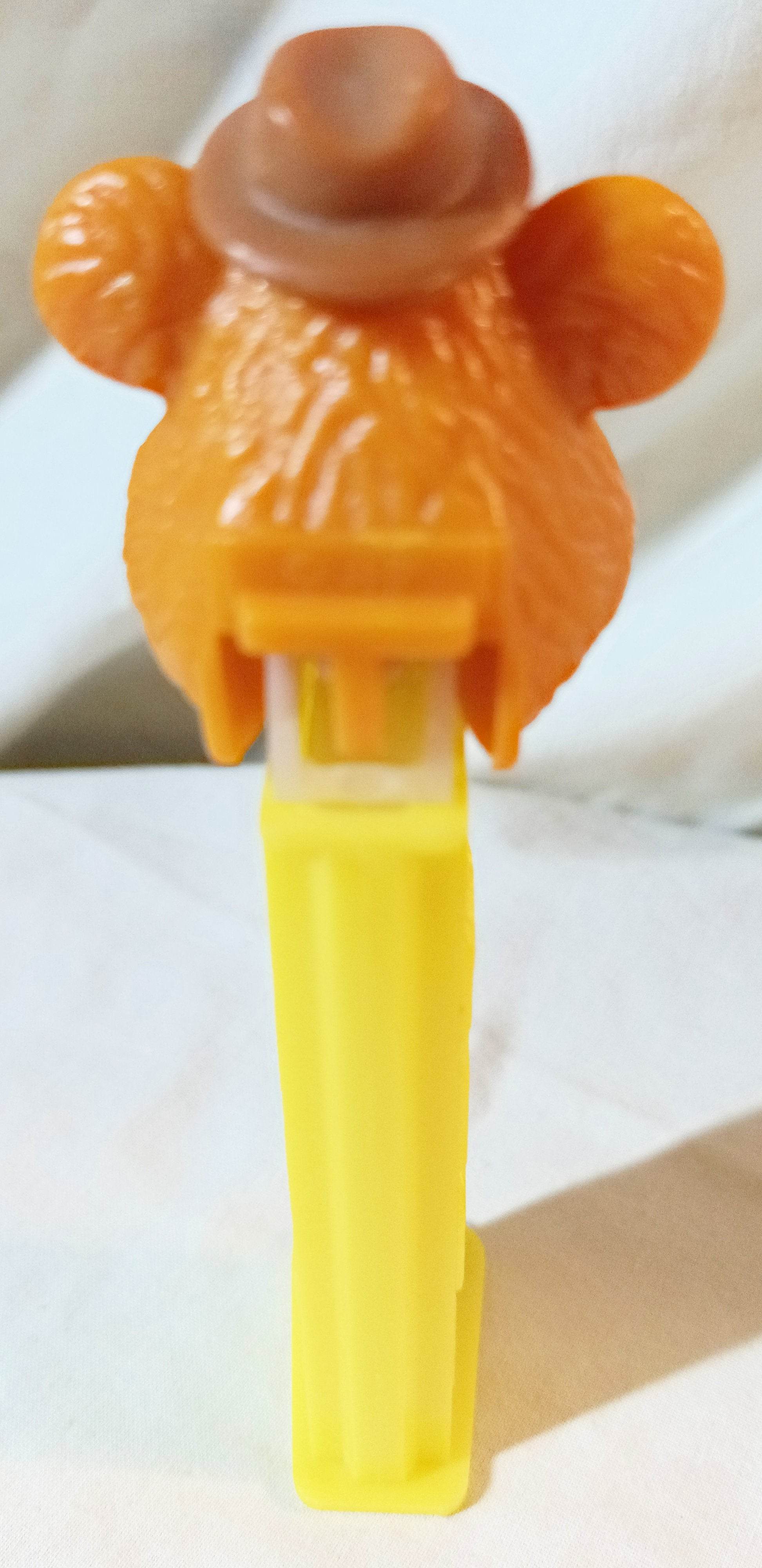 Pez Fozzie Bear Muppets Candy Dispenser Czech Republic 1991 - TulipStuff