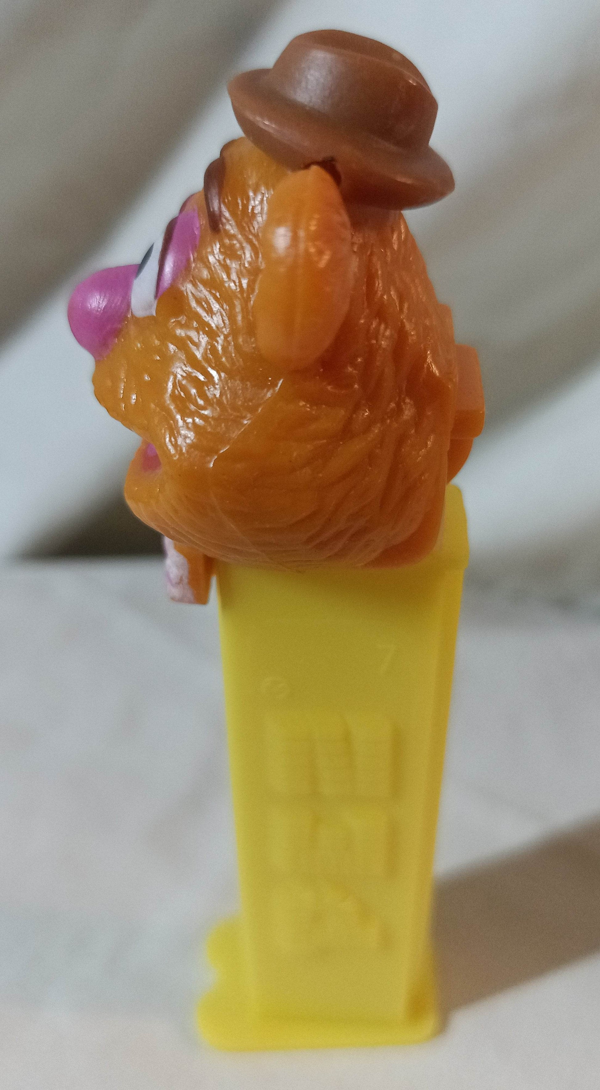 Pez Fozzie Bear Muppets Candy Dispenser Czech Republic 1991 - TulipStuff