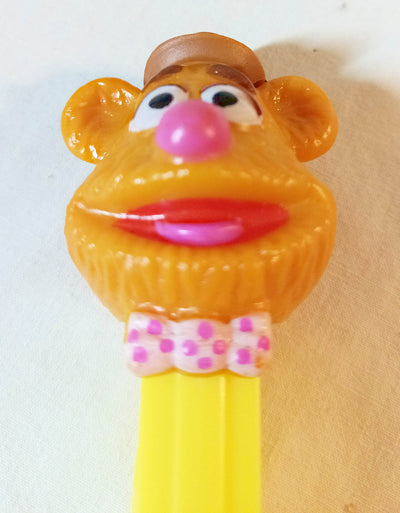 Pez Fozzie Bear Muppets Candy Dispenser Czech Republic 1991 - TulipStuff