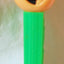 Pez Jack-O-Lantern Pumpkin Candy Dispenser Austria 1981 No Feet - TulipStuff