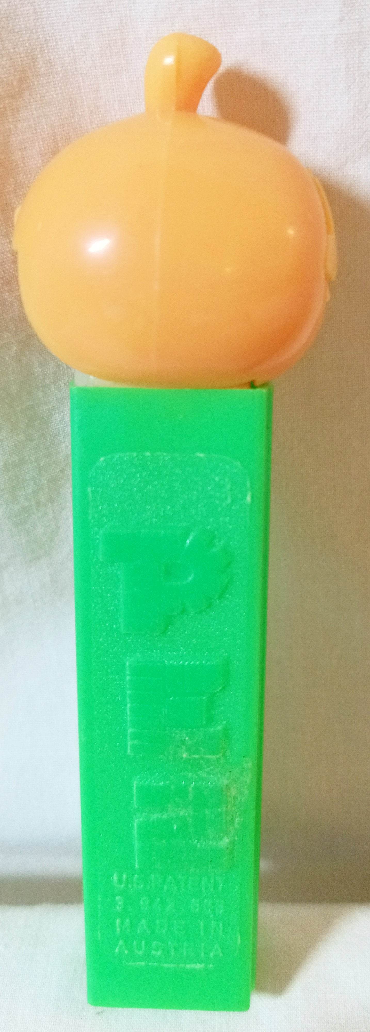 Pez Jack-O-Lantern Pumpkin Candy Dispenser Austria 1981 No Feet - TulipStuff