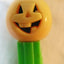 Pez Jack-O-Lantern Pumpkin Candy Dispenser Austria 1987 w/feet - TulipStuff