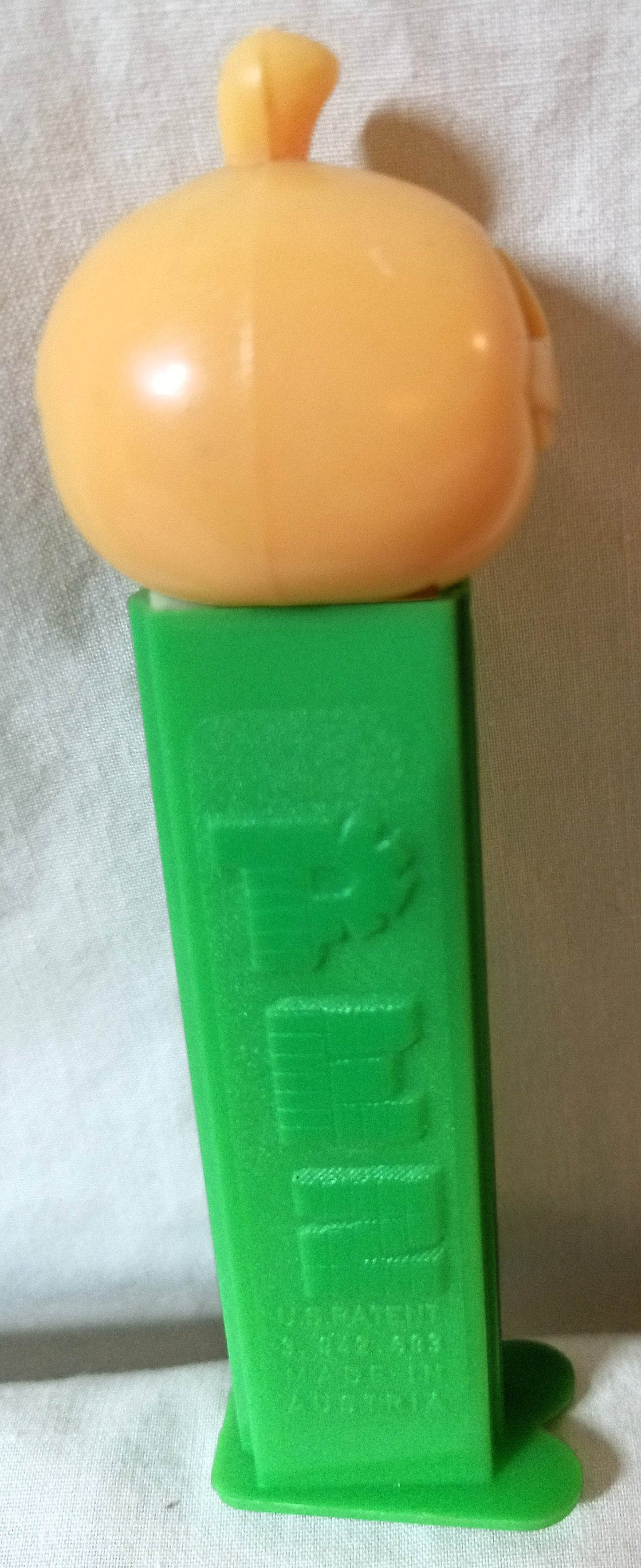 Pez Jack-O-Lantern Pumpkin Candy Dispenser Austria 1987 w/feet - TulipStuff