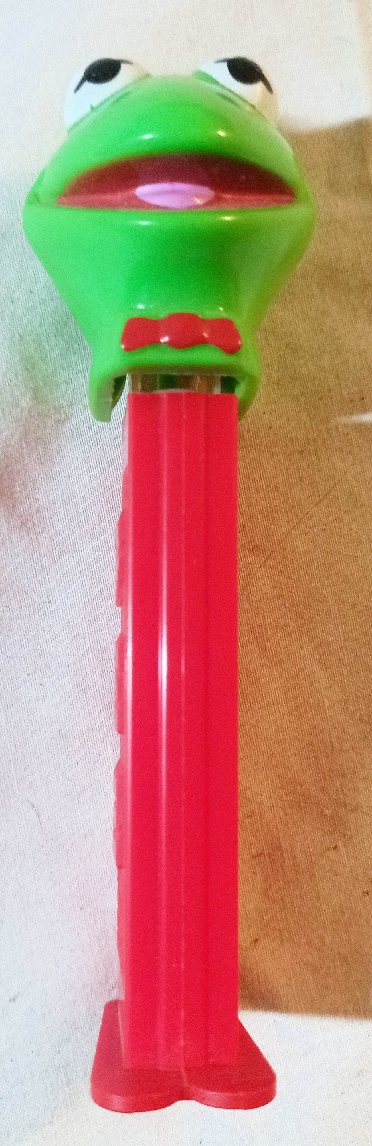 Pez Kermit The Frog Muppets Candy Dispenser Hungary 1991 - TulipStuff