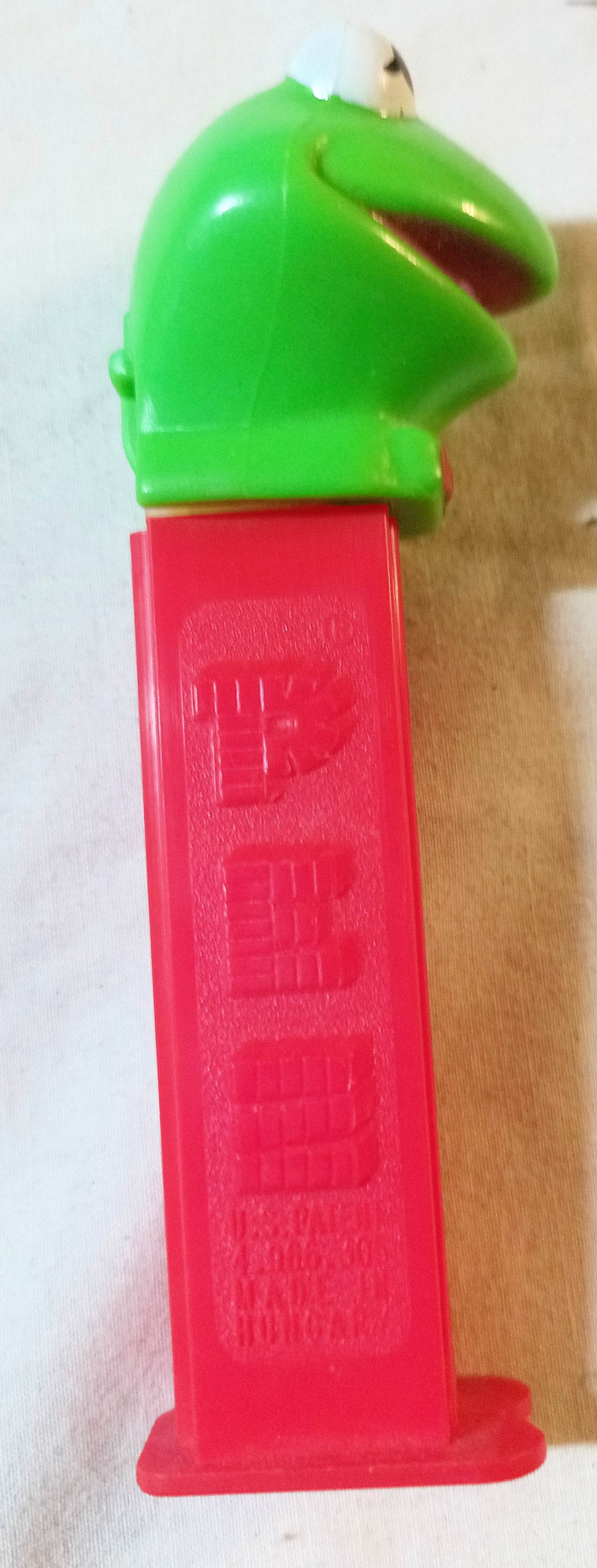 Pez Kermit The Frog Muppets Candy Dispenser Hungary 1991 - TulipStuff