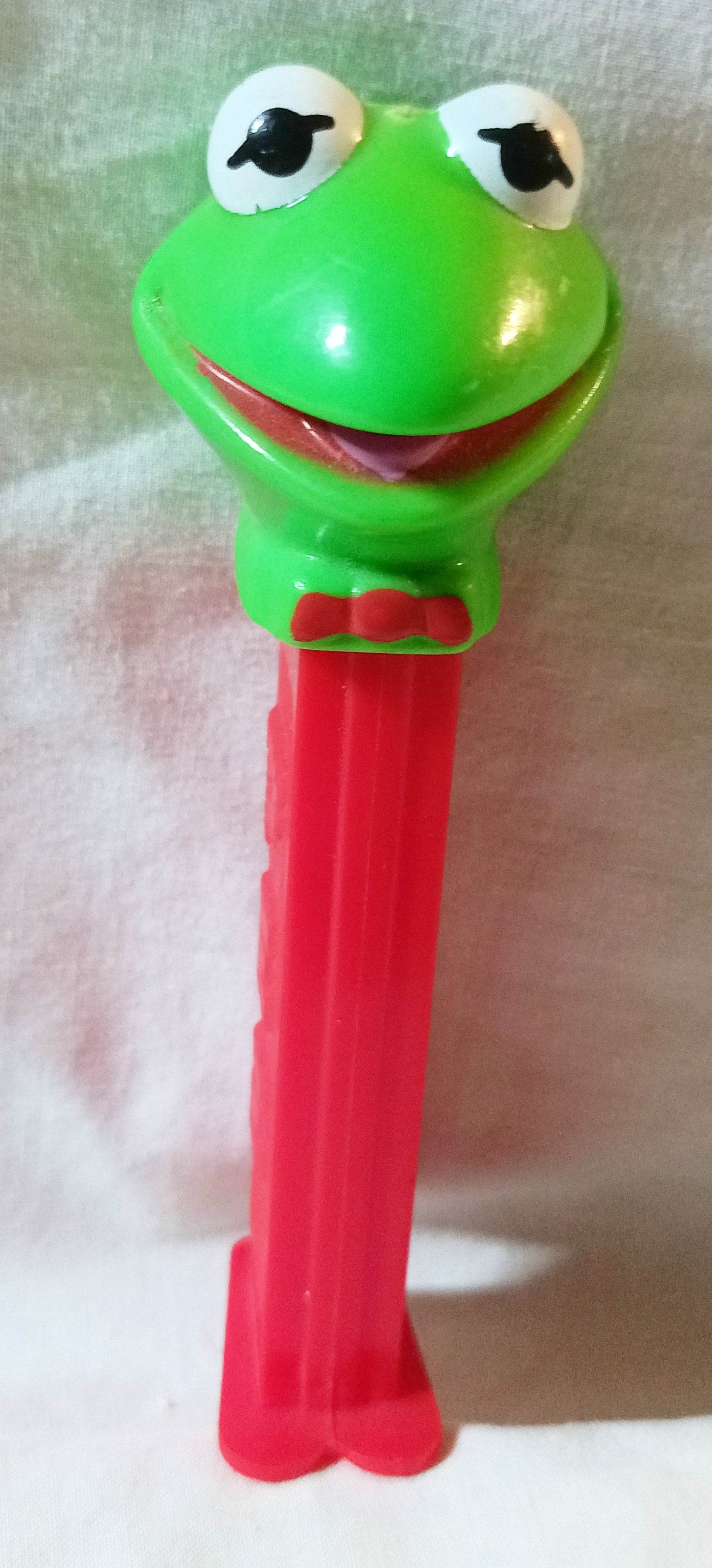 Pez Kermit The Frog Muppets Candy Dispenser Hungary 1991 - TulipStuff