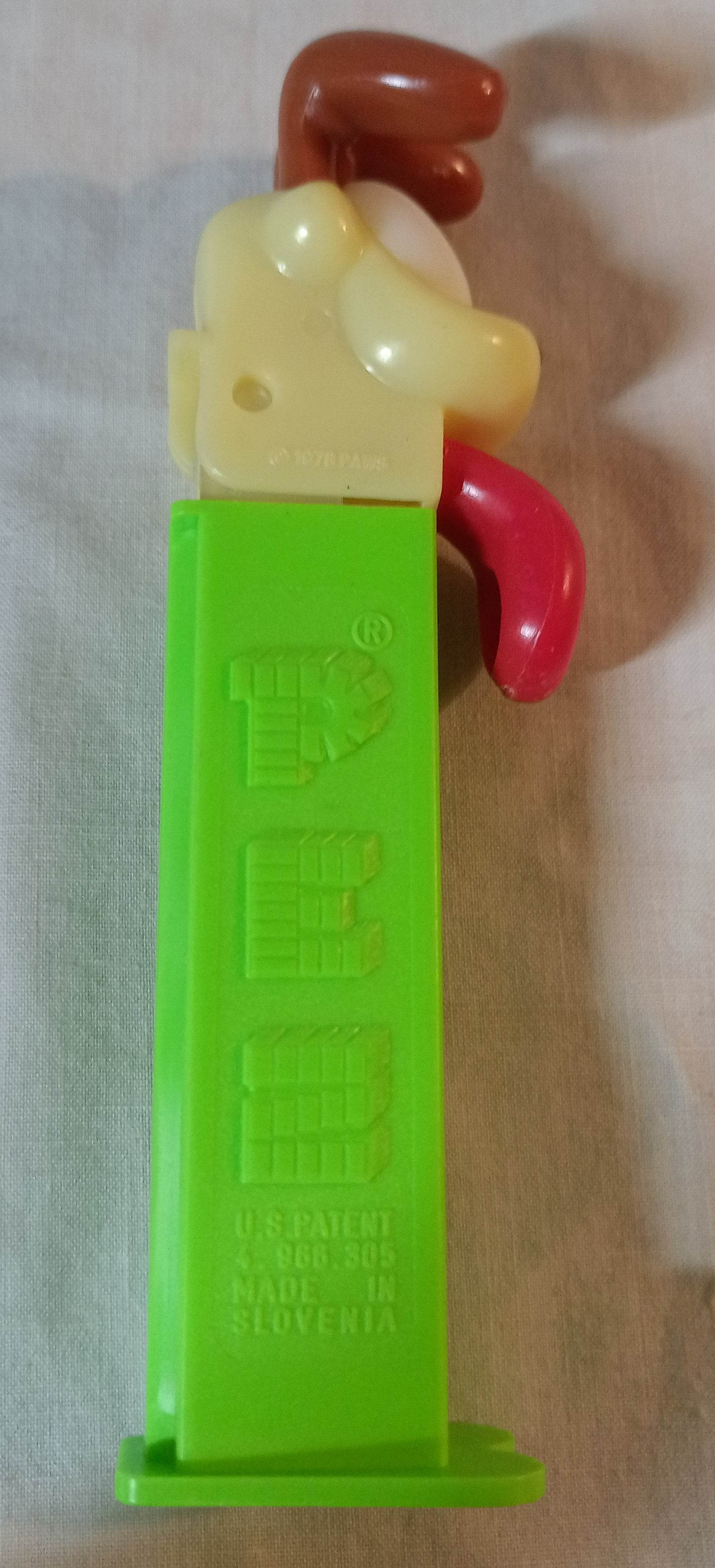 Pez Odie (from Garfield) Candy Dispenser Slovenia 1998 - TulipStuff