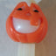 Pez Pumpkin Glow In The Dark Candy Dispenser Hungary 2003 - TulipStuff