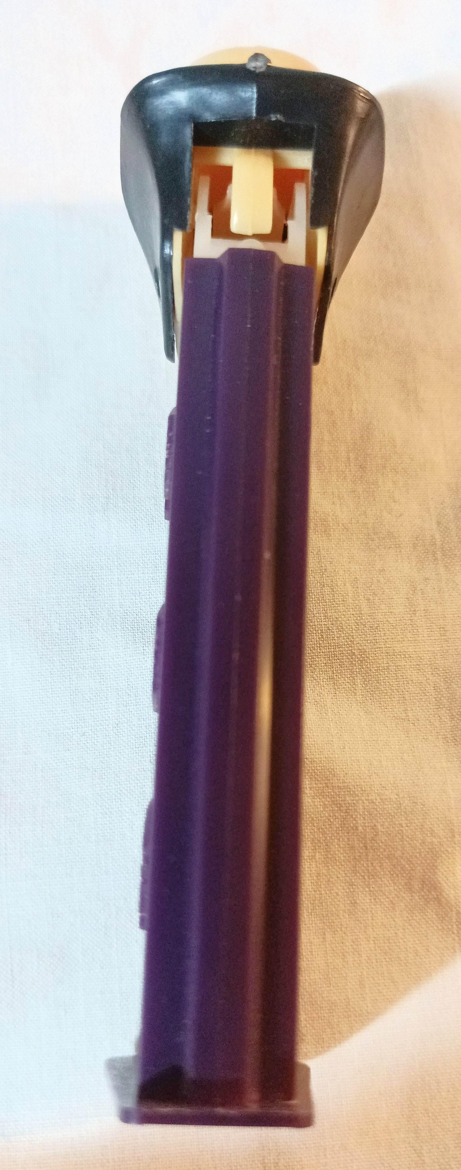 Pez Skull Candy Dispenser Halloween Purple Yugoslavia 1980's
