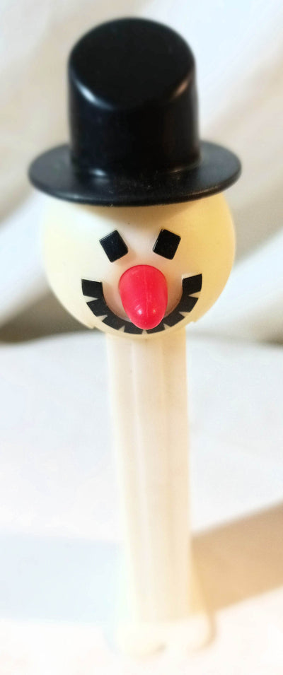 Pez Snowman B Candy Dispenser Slovenia Early 1990's - TulipStuff