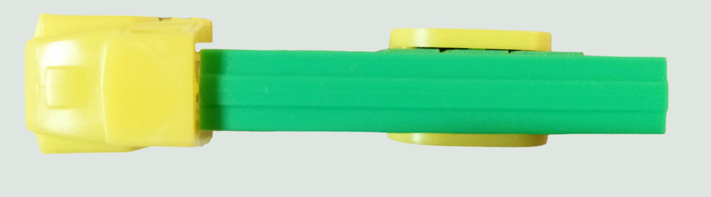 Pez Truck D Yellow Cab Green Trailer Candy Dispenser 1991 Slovenia - TulipStuff