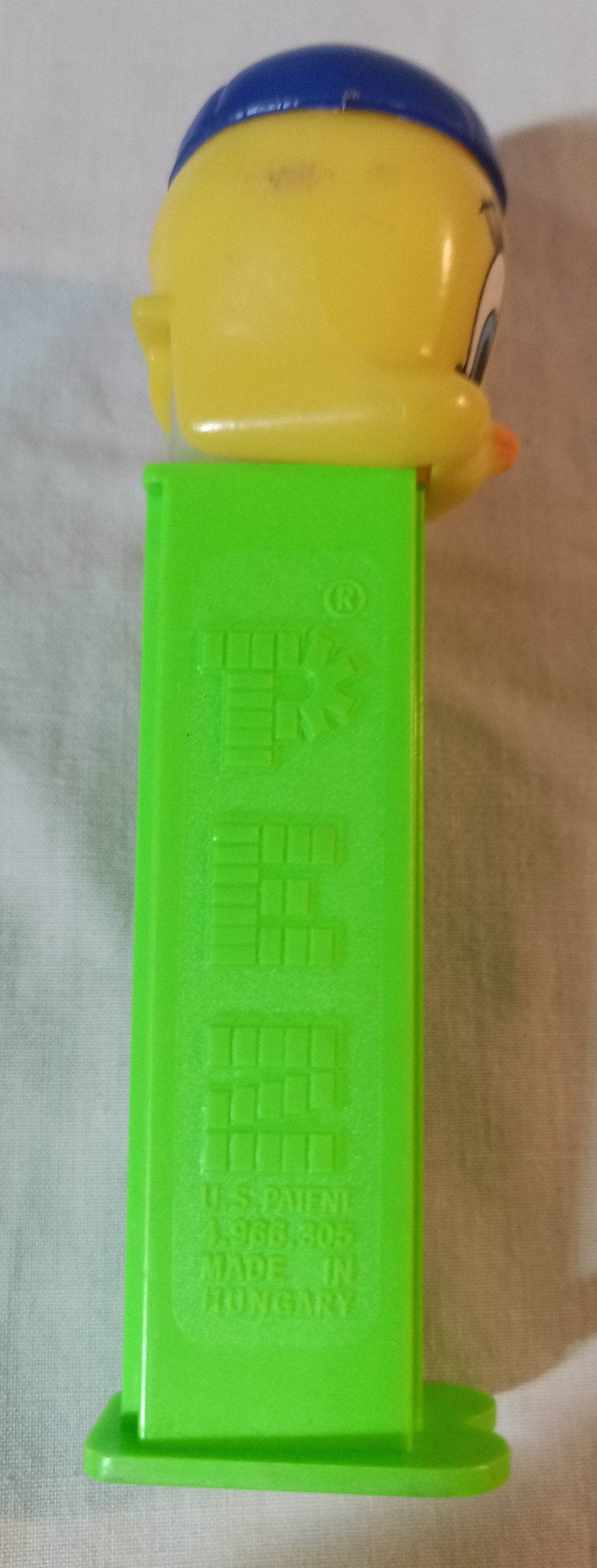 Pez Tweety Bird w/ Hat Looney Tunes Candy Dispenser Hungary 1999 - TulipStuff