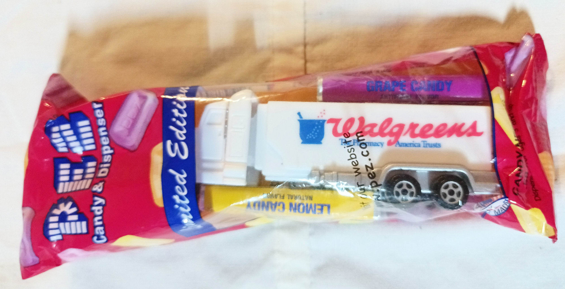 Pez Walgreens Semi Tractor Trailer Truck Candy Dispenser 2005 - TulipStuff