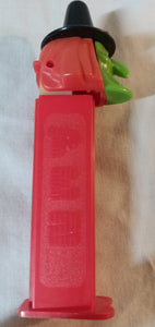Pez Witch Candy Dispenser Halloween Red Green Yugoslavia 1990's - TulipStuff