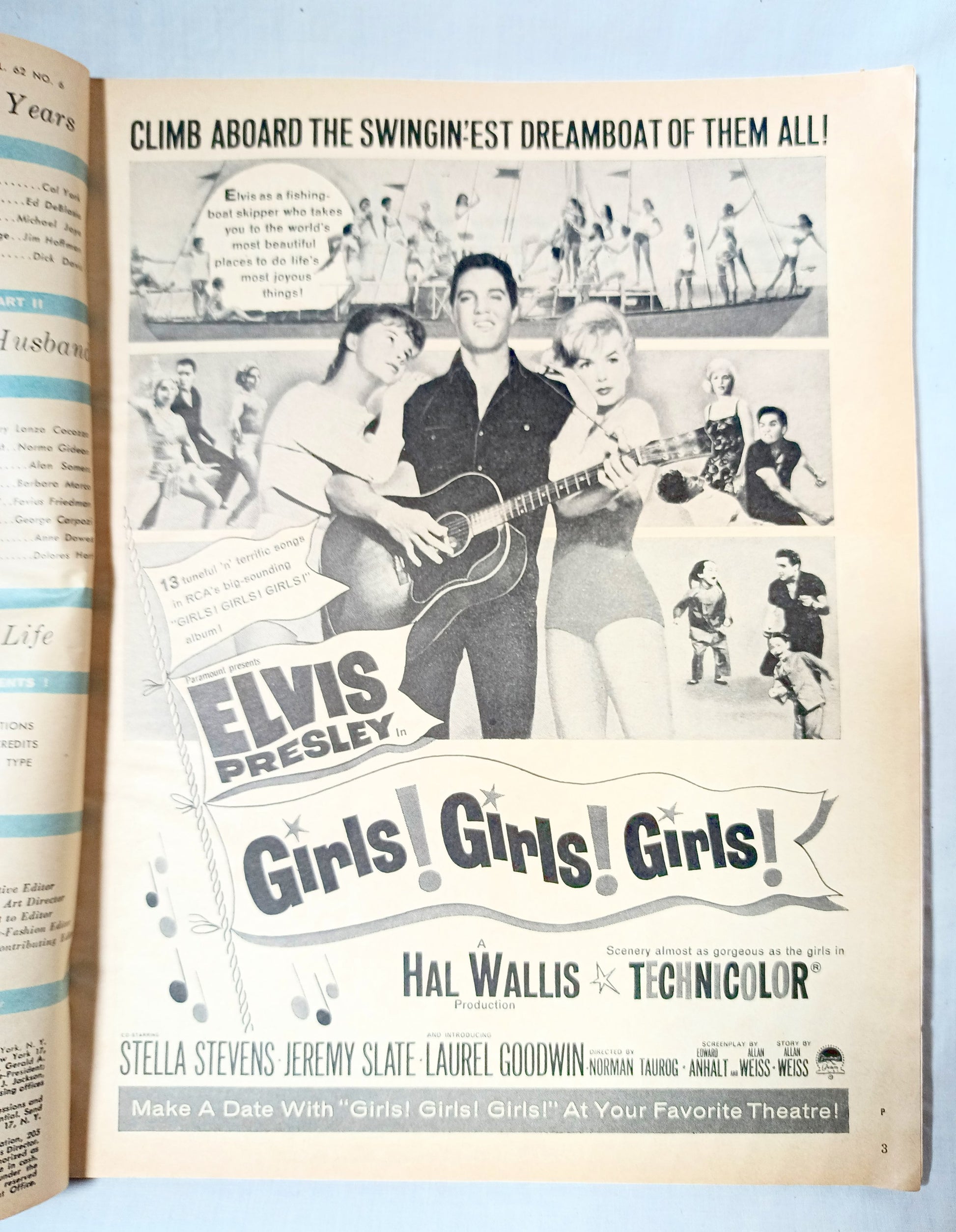 Photoplay Magazine December 1962 Liz Taylor JFK Jackie John Wayne - TulipStuff