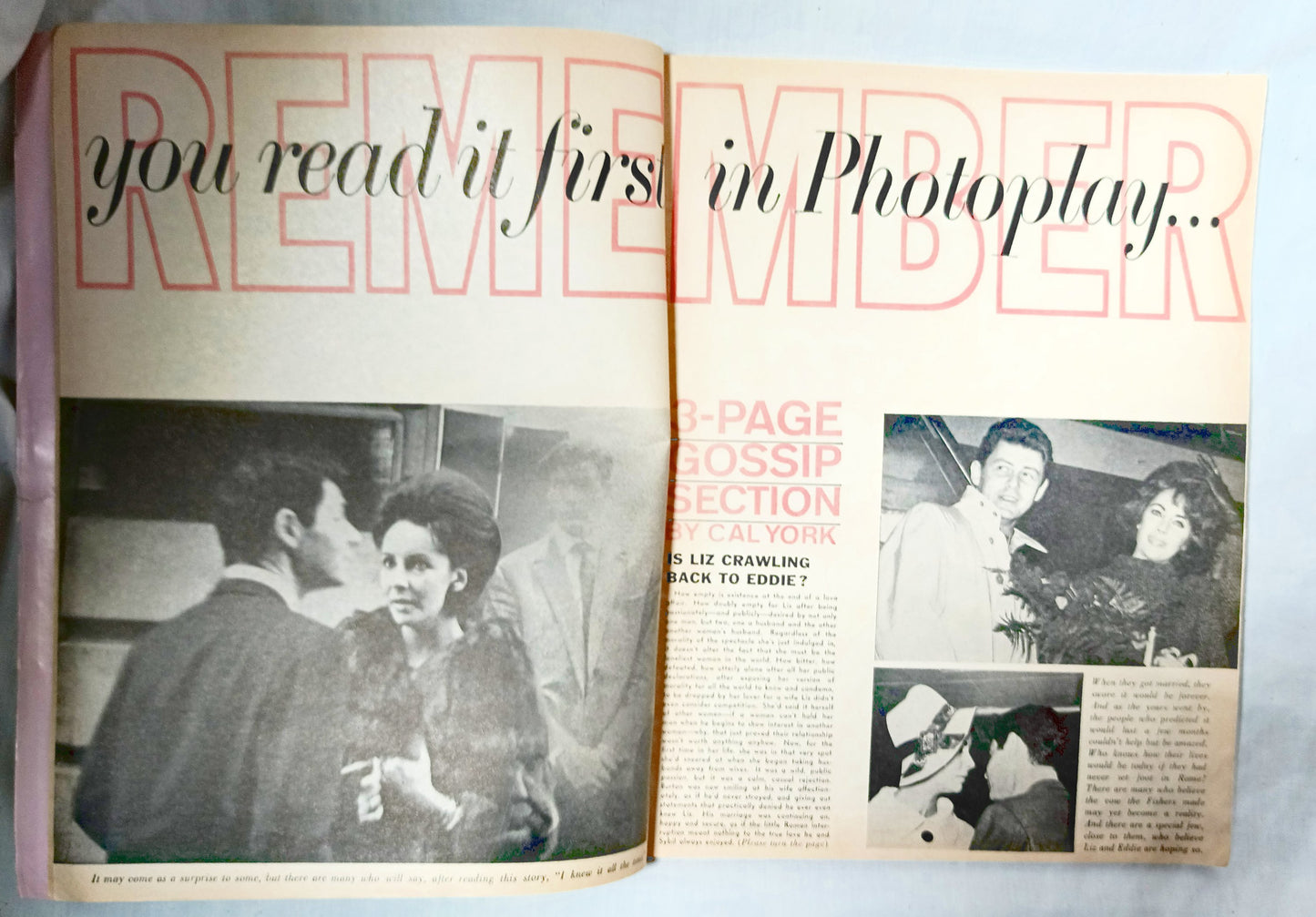 Photoplay Magazine December 1962 Liz Taylor JFK Jackie John Wayne - TulipStuff