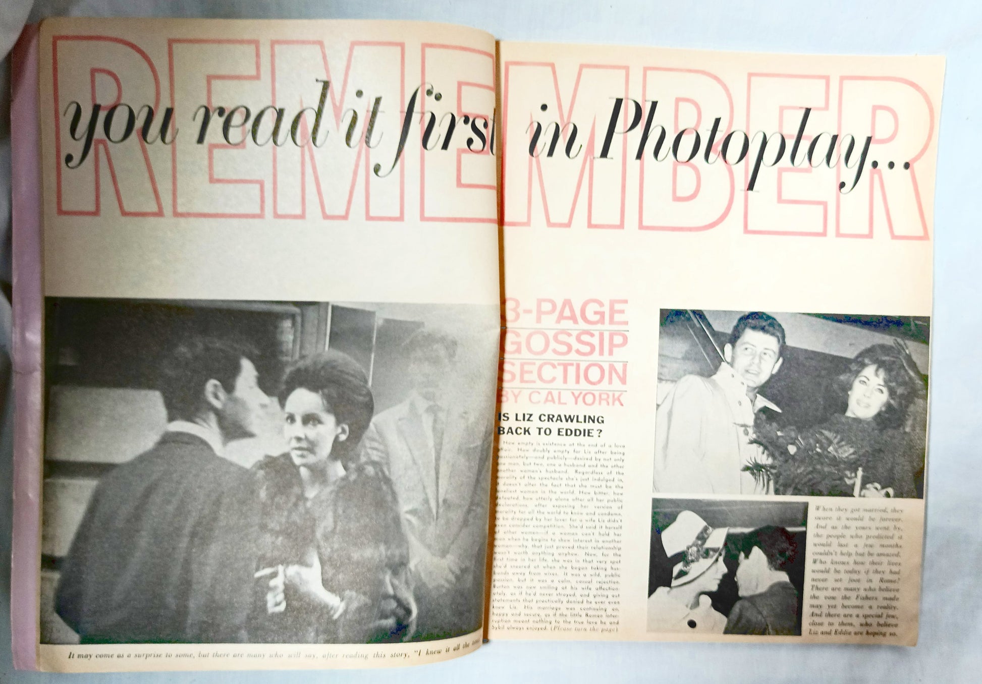 Photoplay Magazine December 1962 Liz Taylor JFK Jackie John Wayne - TulipStuff
