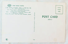 Load image into Gallery viewer, Pine Knoll Motel Old US 131 Cadillac Michigan Postcard 1962 - TulipStuff
