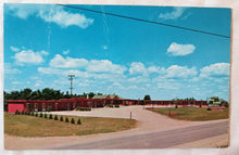 Load image into Gallery viewer, Pine Knoll Motel Old US 131 Cadillac Michigan Postcard 1962 - TulipStuff
