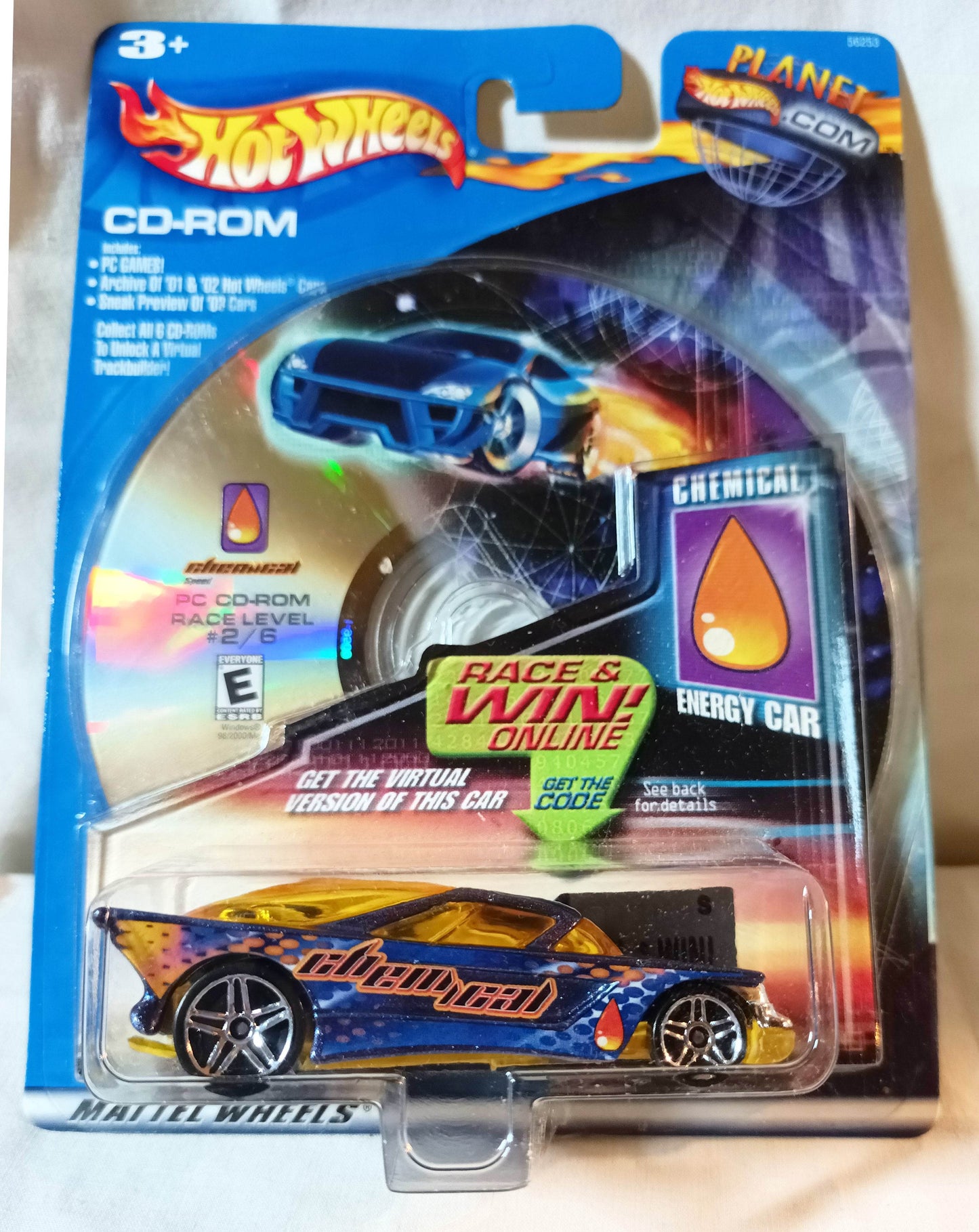 Planet Hot Wheels Chemical Energy Car Nomadder What CD-ROM - TulipStuff