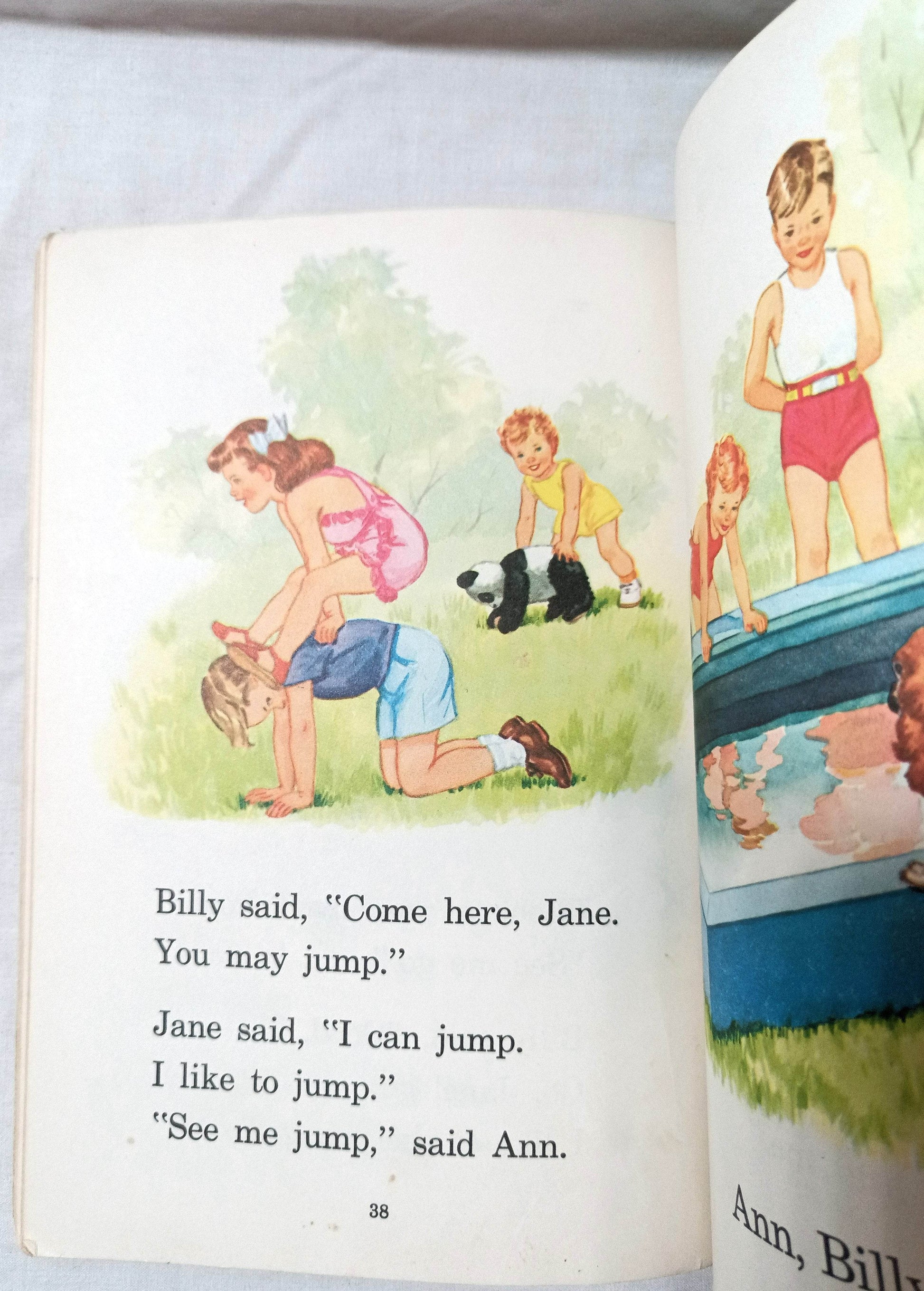 Play With Us - Second Level Pre-Primer Elementary School Reader 1954 - TulipStuff