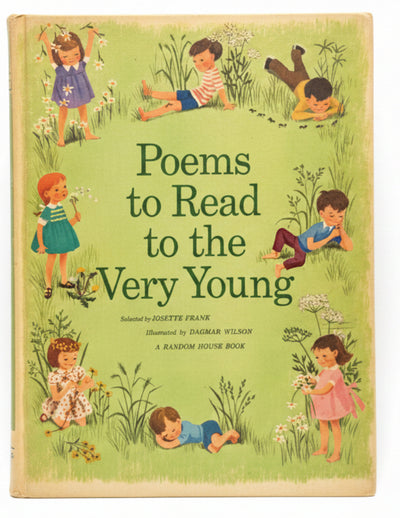 Poems To Read To The Very Young Hardcover Dagmar Wilson 1961 1st Ed - TulipStuff