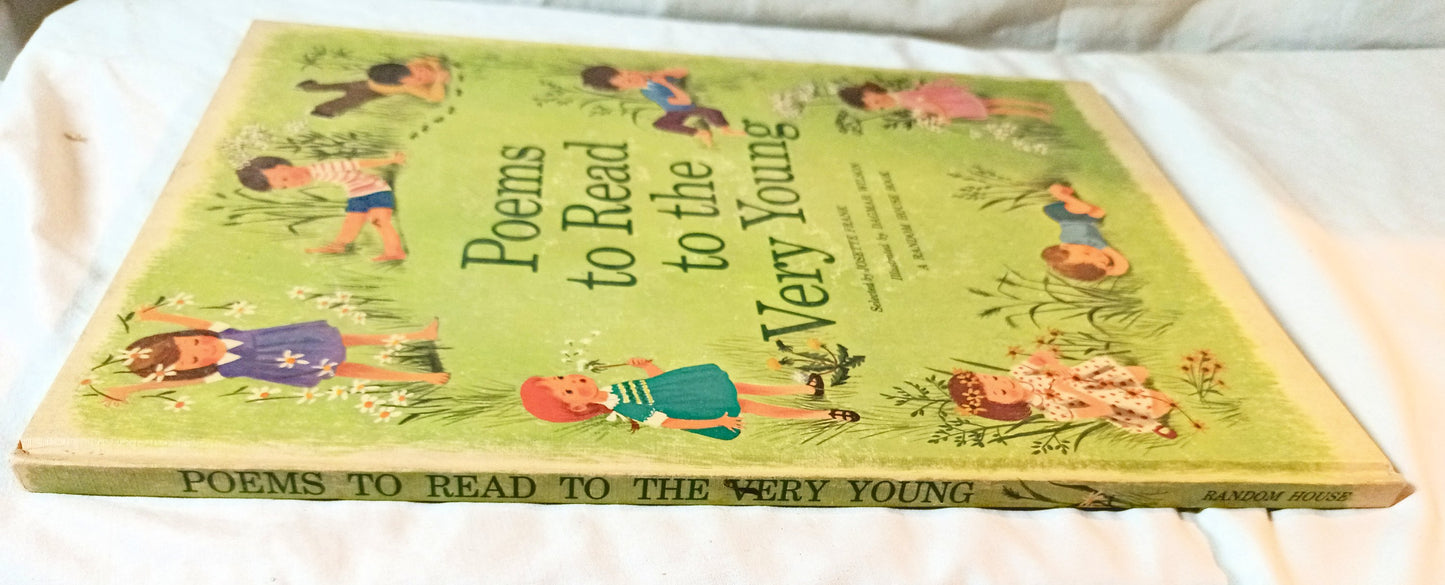 Poems To Read To The Very Young Hardcover Dagmar Wilson 1961 1st Ed - TulipStuff