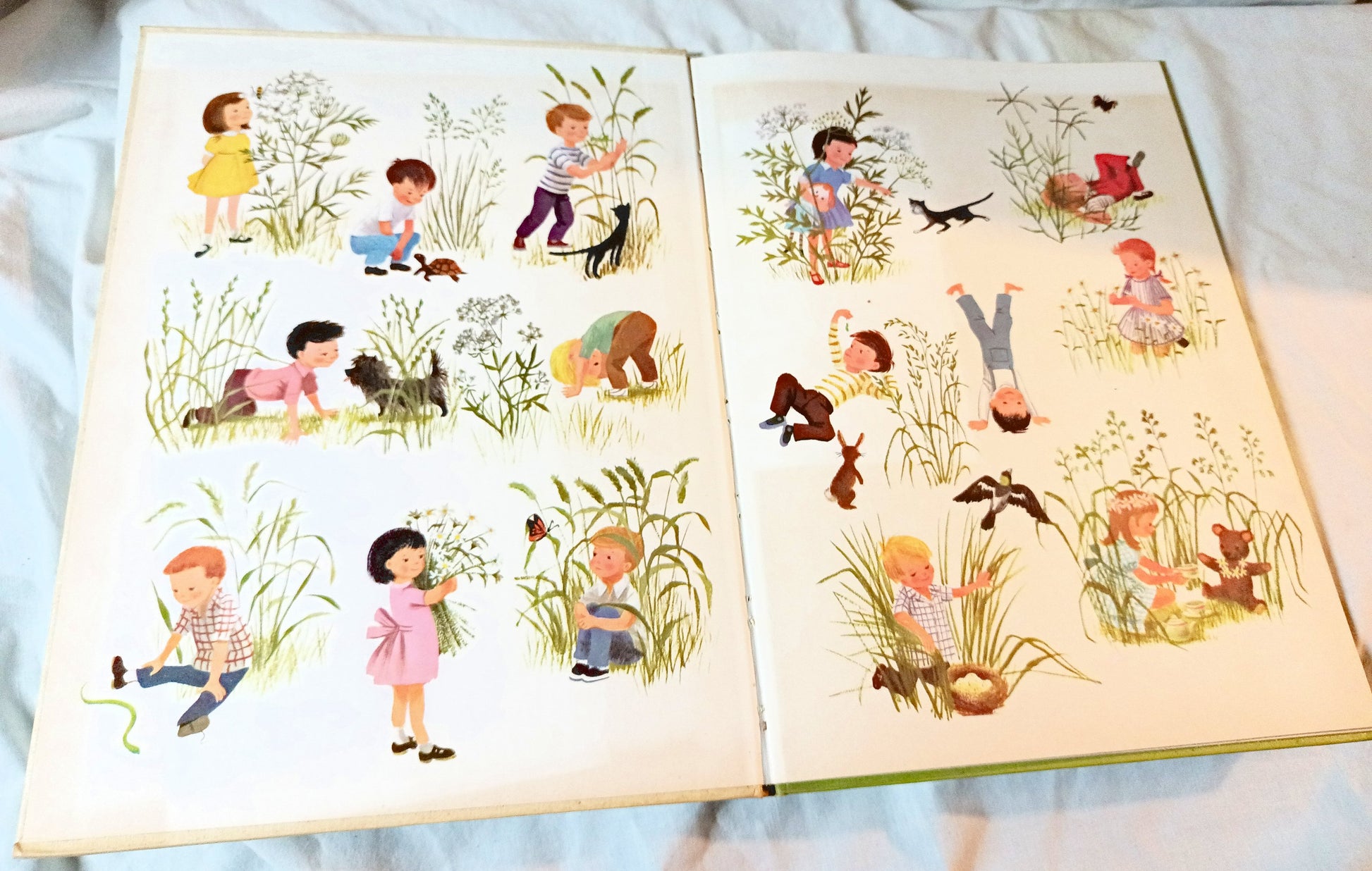 Poems To Read To The Very Young Hardcover Dagmar Wilson 1961 1st Ed - TulipStuff
