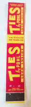 Load image into Gallery viewer, Ties By Pohl Tie Shop Hertel Ave Buffalo NY Matchbook Cover 1950&#39;s - TulipStuff
