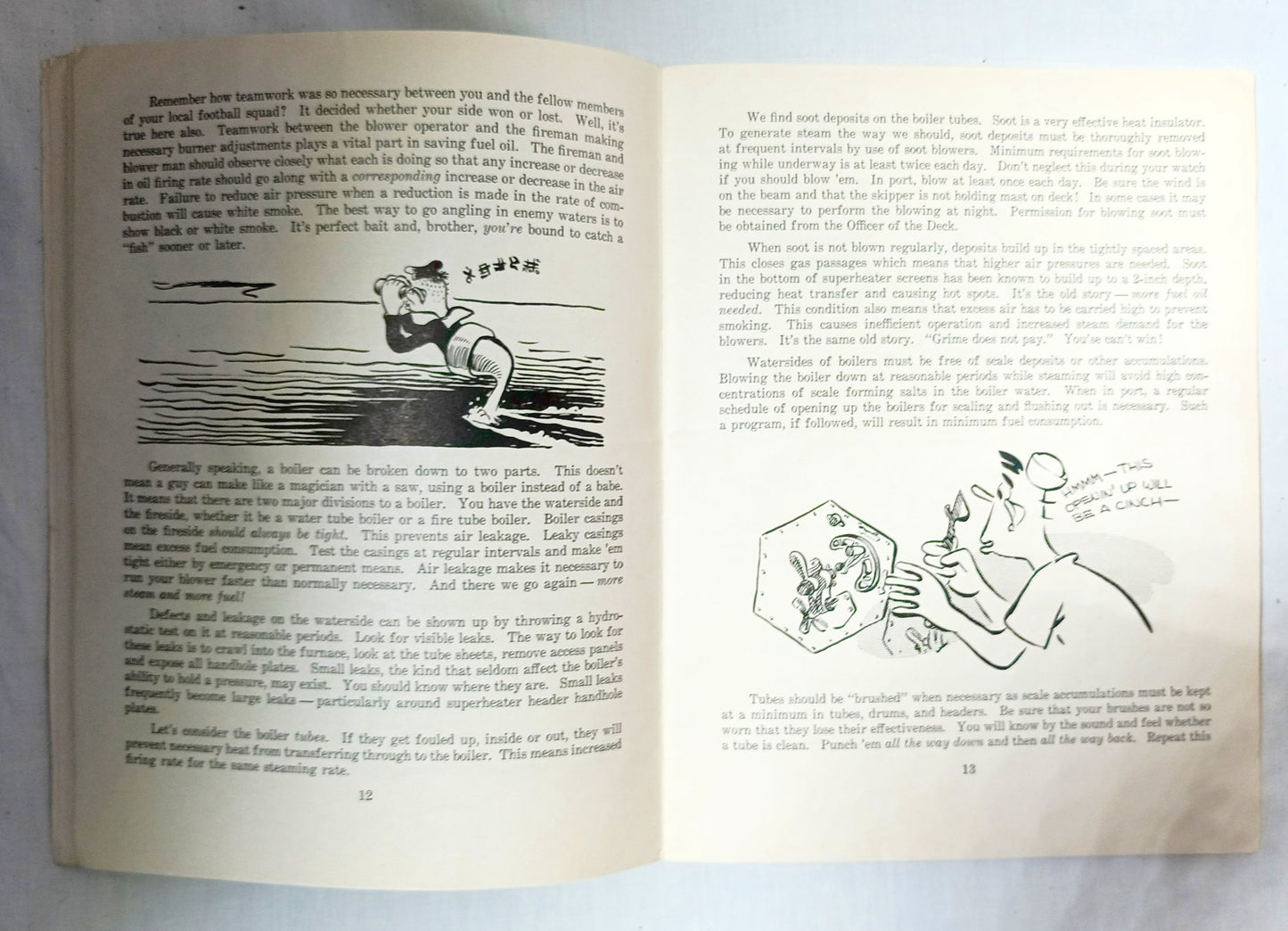 Pointers On Traveling To Tokyo Don't Waste That Fuel Oil US Navy 1945 - TulipStuff