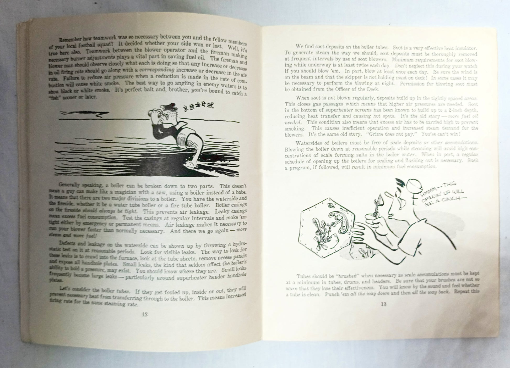 Pointers On Traveling To Tokyo Don't Waste That Fuel Oil US Navy 1945 - TulipStuff