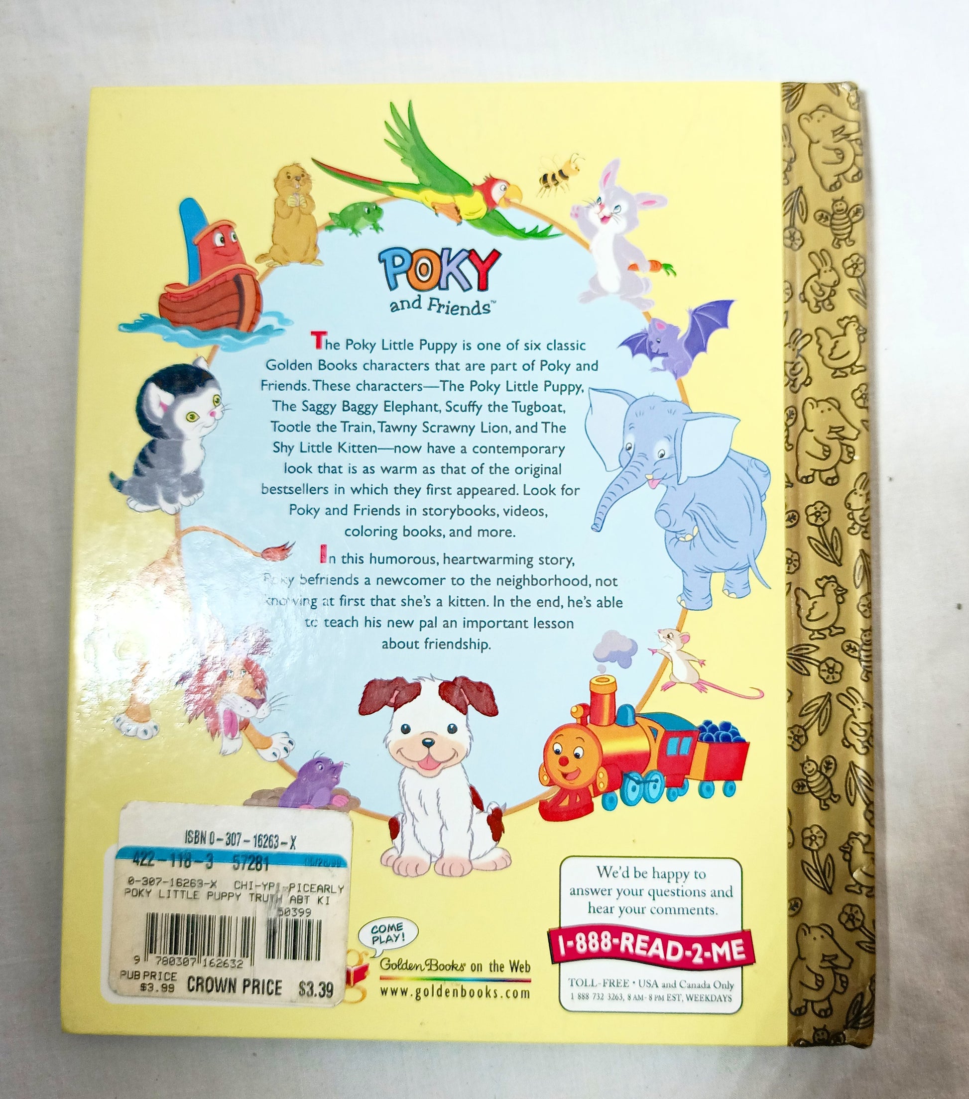 Poky And Friends The Truth About Kittens And Puppies Golden Books 1999 - TulipStuff